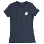 Democracy Forward (Standard & Fitted Navy Tee)