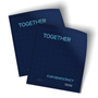 Together For Democracy (3.5" x 4" Vinyl Sticker -- Pack of Two!)