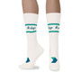 No Kings (White Crew Sock)