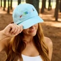 We The People (Embroidered Light Blue Hat)