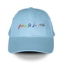 Free To Be Me (Embroidered Light Blue Hat)