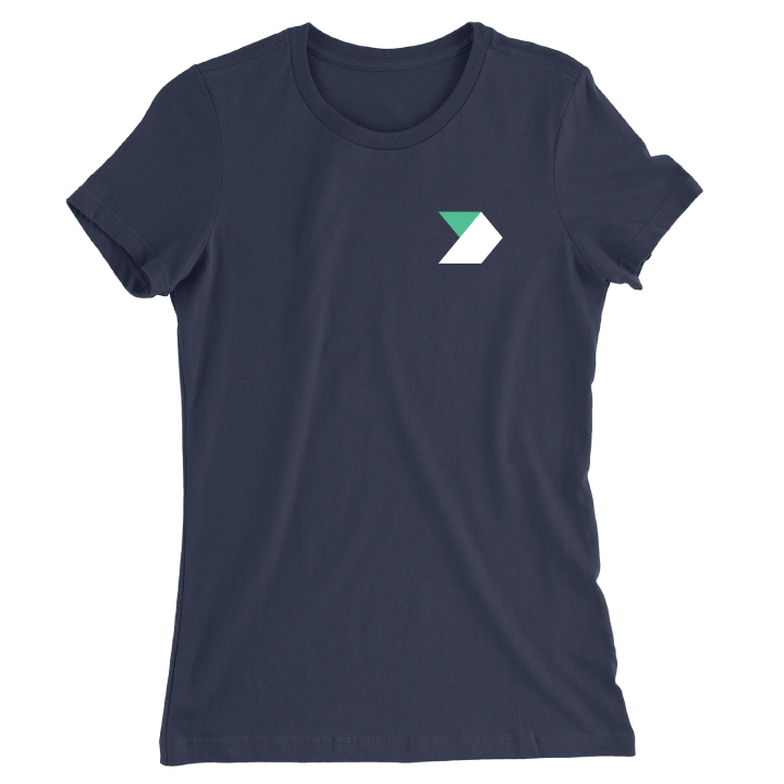 Democracy Forward (Standard & Fitted Navy Tee)