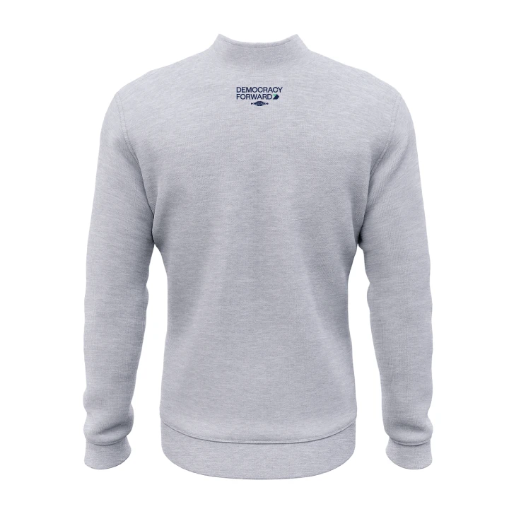 Leveling Up (Dark Ash Quarter-Zip Sweater)
