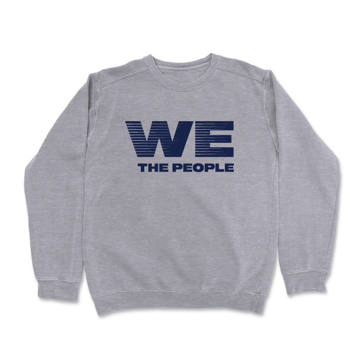 We The People (Dark Ash Crewneck Sweatshirt)