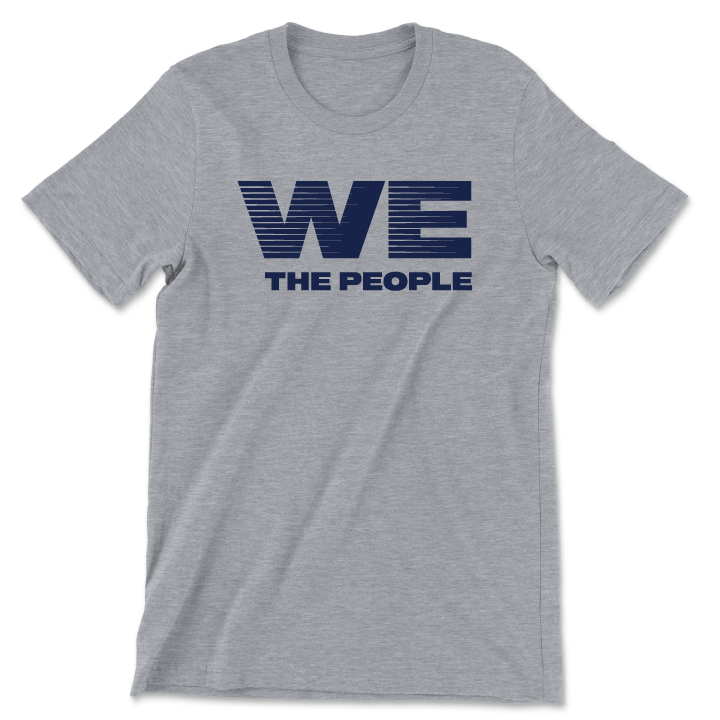 We The People (Unisex Athletic Heather Tee)