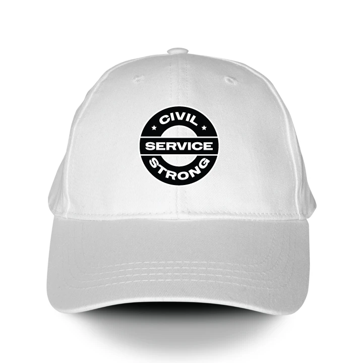 Civil Service Strong - Black (Baseball Cap)