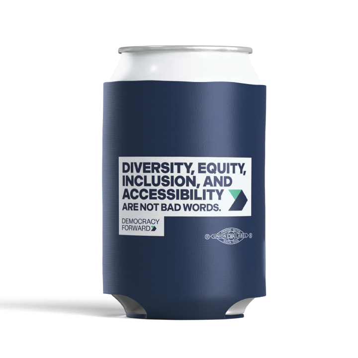 DEIA - Arrow (Navy Can Cooler)