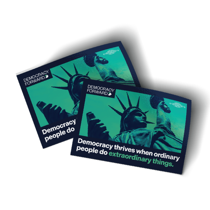 Extraordinary Things - Statue Of Liberty (3.5" x 2.5" Vinyl Sticker -- Pack of Two!)