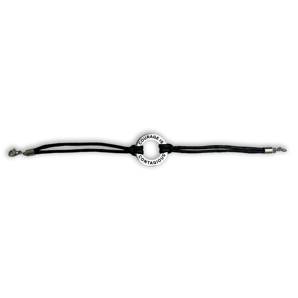 Courage Is Contagious Thread Bracelet