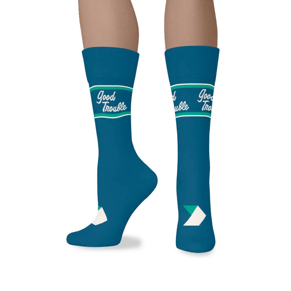 Good Trouble (Blue Crew Sock)