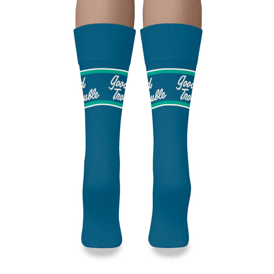 Good Trouble (Blue Crew Sock)