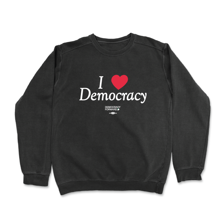 I Heart Democracy (Crewneck Sweatshirt)
