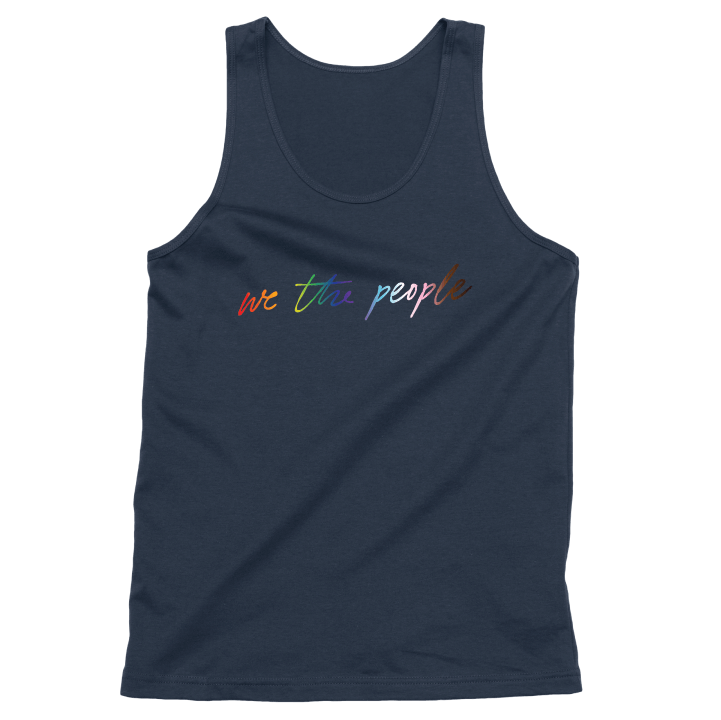 We The People - Script (Unisex Tank)