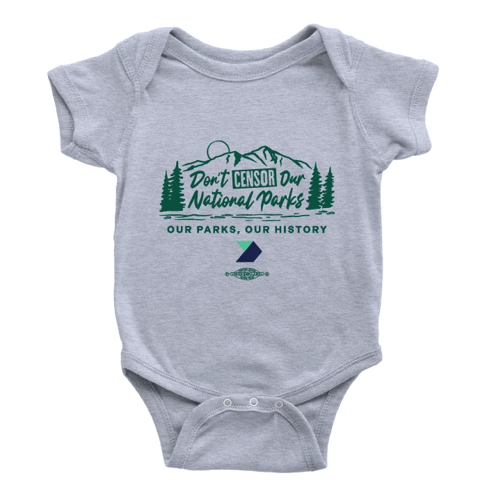 Don't Censor Our National Parks (Onesie)