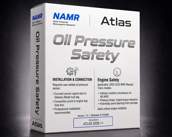 Oil Pressure Safety Custom Feature - VB WRX (2022-2023 MT)