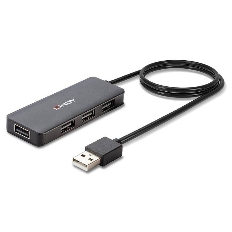 Cavo USB 2.0 Tipo A a Mini-B, Trasparente, 3m