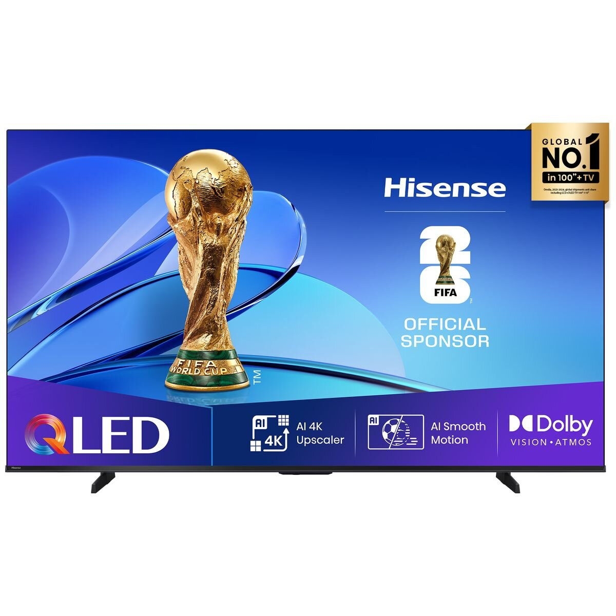 Hisense 43Q6QAU 43″ 4K Smart QLED TV | Cartridge World