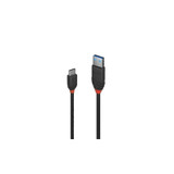 Lindy 1m USB C-A  3A Cable BL