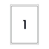 Avery  Gen Labels L7167GU1Up Packet of 100