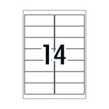Avery Gen Labels L7163GU 14Up Packet of 100