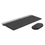 Logitech MK470 Slim Wireless Keyboard Mouse Combo Nano Receiver 1 Yr Warranty