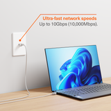 Unite CAT6 FTP RJ45 Ethernet M/M Cable – 5m – White 