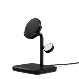 ChargeBase Qi2 3-in-1 Magnetic Wireless Charger - Black