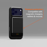 MagSilk Magnetic Silicone Case for iPhone 17 Pro Max Black