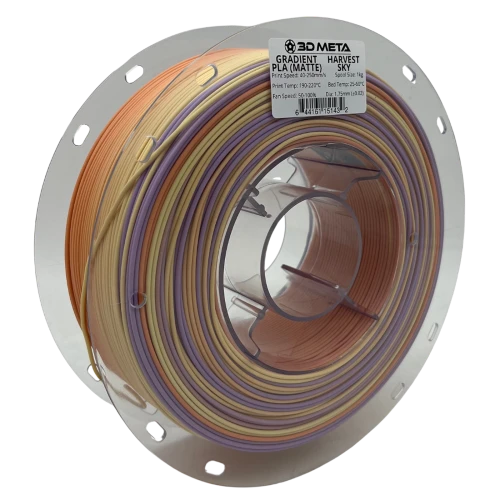3D Meta Gradient PLA Harvest Sky (Matte) 1KG Spool M-PLA-GRMAHARSKY-1KGX1.75MM