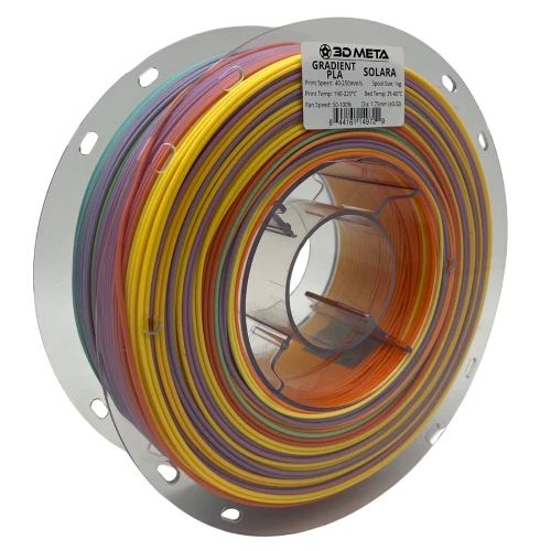 3D Meta Gradient PLA Solara 1KG Spool M-PLA-GRSOLARA-1KGX1.75MM