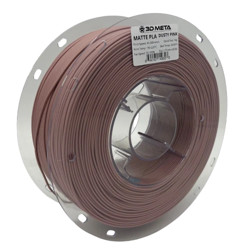 3D Meta Matte PLA Dusty Pink 1KG Spool M-PLA-MADPINK-1KGX1.75MM