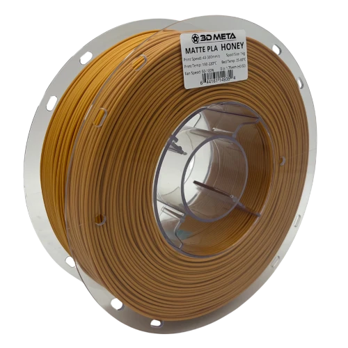 3D Meta Matte PLA Honey 1KG Spool M-PLA-MAHON-1KGX1.75MM