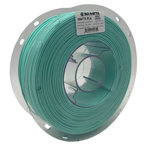 3D Meta Matte PLA Mint Green 1KG Spool M-PLA-MAMINGRE-1KGX1.75MM