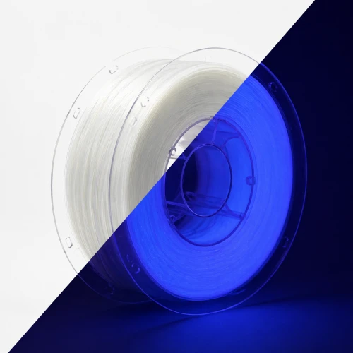 3D Meta Glow in the Dark PLA Purple - Clear in Light 1KG Spool M-PLAG-PURP-1KGX1.75MM