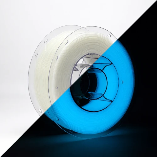 3D Meta Glow in the Dark PLA Sky Blue - Clear in Light 1KG Spool M-PLAG-SBLU-1KGX1.75MM