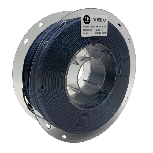 3D Meta Galactic PLA Blue Titanium 1KG Spool M-PLAGAL-BLUETIT-1KGX1.75MM