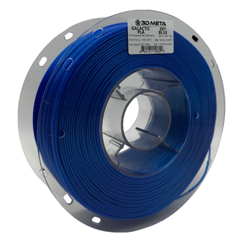 3D Meta Galactic PLA Sky Blue 1KG Spool M-PLAGAL-SKYBLUE-1KGX1.75MM