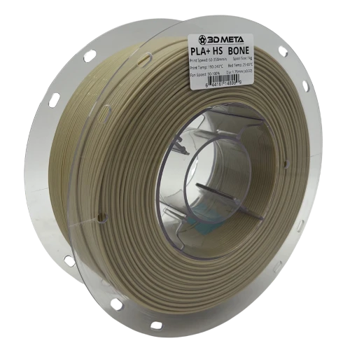 3D Meta PLA+ HS Bone 1KG Spool M-PLA+HS-BONE-1KGX1.75MM