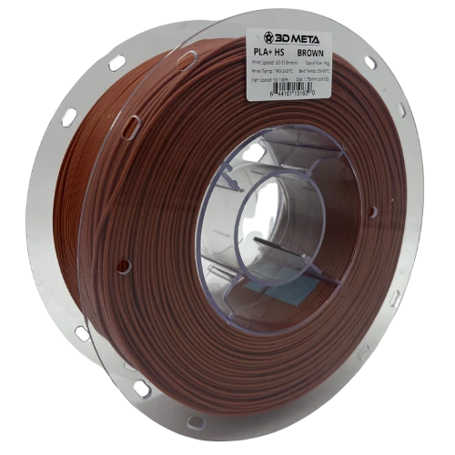 3D Meta PLA+ HS Brown 1KG Spool M-PLA+HS-BRO-1KGX1.75MM