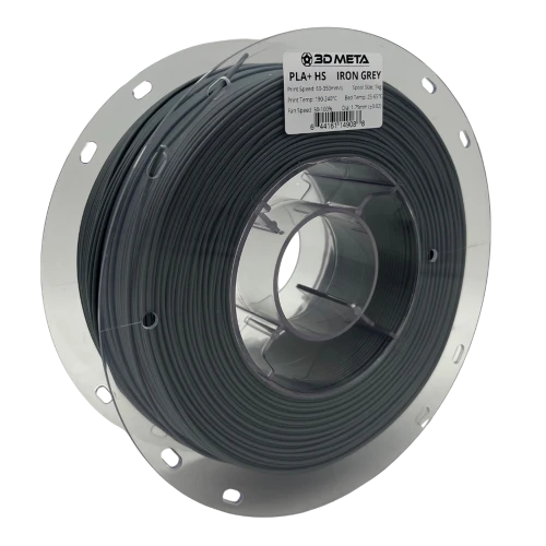 3D Meta PLA+ HS Iron Grey 1KG Spool M-PLA+HS-IRGREY-1KGX1.75MM