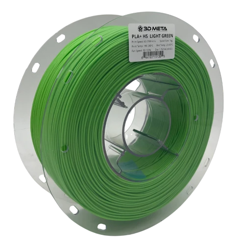 3D Meta PLA+ HS Light Green 1KG Spool M-PLA+HS-LGRE-1KGX1.75MM