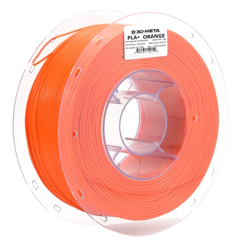 3D Meta PLA+ HS Orange 1KG Spool M-PLA+HS-ORA-1KGX1.75MM