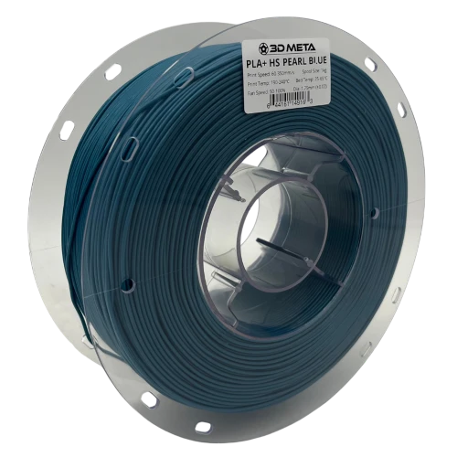 3D Meta PLA+ HS Pearl Blue 1KG Spool M-PLA+HS-PBLU-1KGX1.75MM