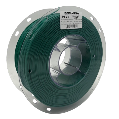 3D Meta PLA+ HS Turquoise Green 1KG Spool M-PLA+HS-TURGRE-1KGX1.75MM