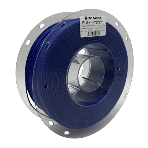 3D Meta PLA+ HS Ultramarine Blue 1KG Spool M-PLA+HS-ULBLU-1KGX1.75MM
