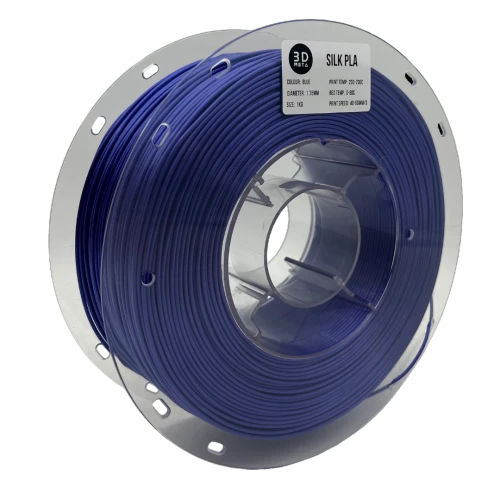 3D Meta Silk PLA Blue 1KG Spool M-SILK-BLUE-1KGX1.75MM