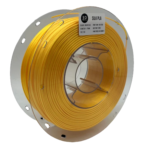 3D Meta Silk PLA Bright Gold 1KG Spool M-SILK-BRGOLD-1KGX1.75MM