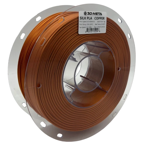 3D Meta Silk PLA Copper 1KG Spool M-SILK-COP-1KGX1.75MM