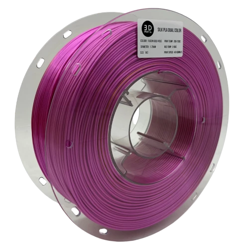 3D Meta Silk Dual PLA Gold - Rose 1KG Spool M-SILKD-GOLD/ROSE-1KGX1.75MM