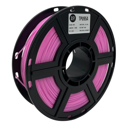 3D Meta TPU95A Pink 1KG Spool M-TPU95A-PINK-1KGX1.75